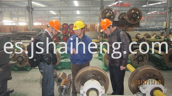 Máquina de hilar de doble rueda Double wheel spinning machine